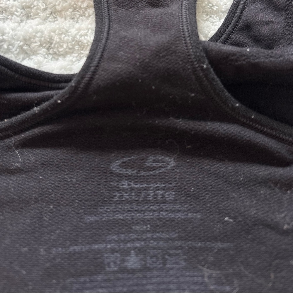 Black Racerback Sports Bra Intimates - Picture 5 of 5